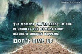 jonathanallensr's tweet photo. Stay the course and don't ever give up!  God is about to part the seas on your behalf.  #dontquit #staythecourse https://t.co/0HiJS3OgbU