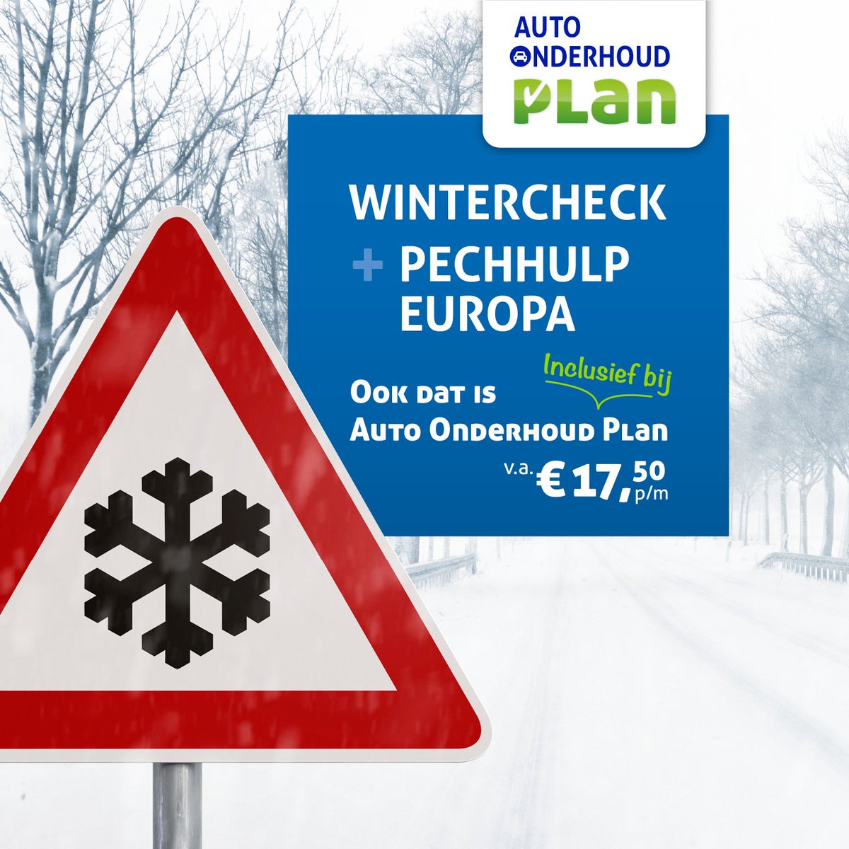 Zorgeloos op wintersport? Denk aan de GRATIS WINTERCHECK in uw Auto Onderhoud Plan! autoonderhoudplan.nl #wintercheck #pechhulp