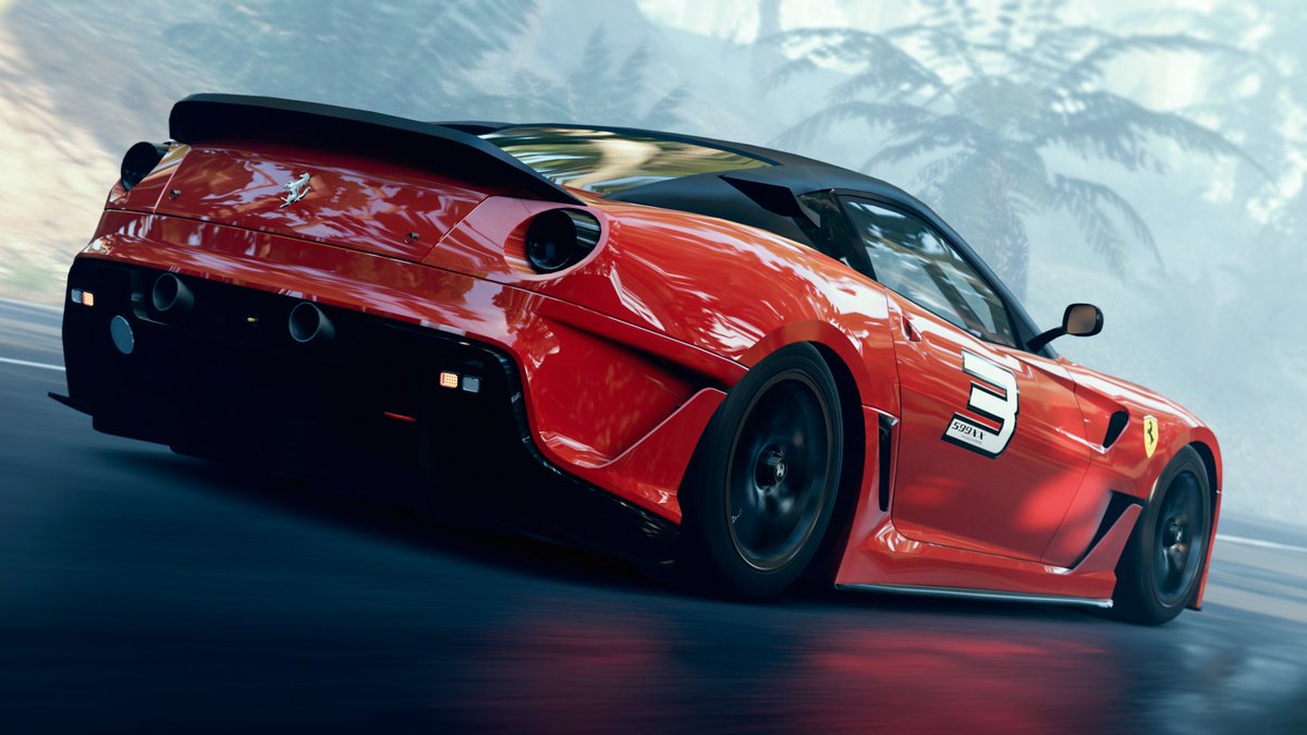 DJKustoms's tweet photo. That's one red hot tamale.

#Ferrari #599XX #ForzaHorizon3 #XboxOne @ForzaMedias @ForzaHorizonPix https://t.co/jsJXQjYZWg