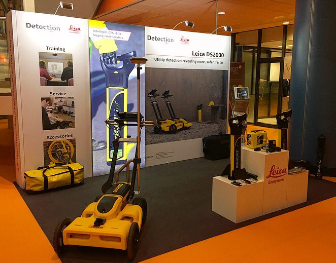 SteveAScales's tweet image. All set and eager to start! @ExecHireShow with @AdamBakerCD @LeicaGeoUK @Cable_Detection Stand X3 @RicohArena #ehs2017 #hire #survey #safety