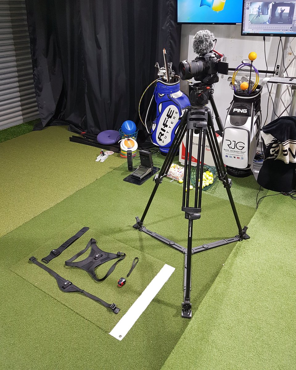 RossJacksonGolf's tweet image. Pleasure to have @PERProduction in this morning working their magic - updated equipment videos on the way! #RJG #PER #SAMBalanceLab #KVest