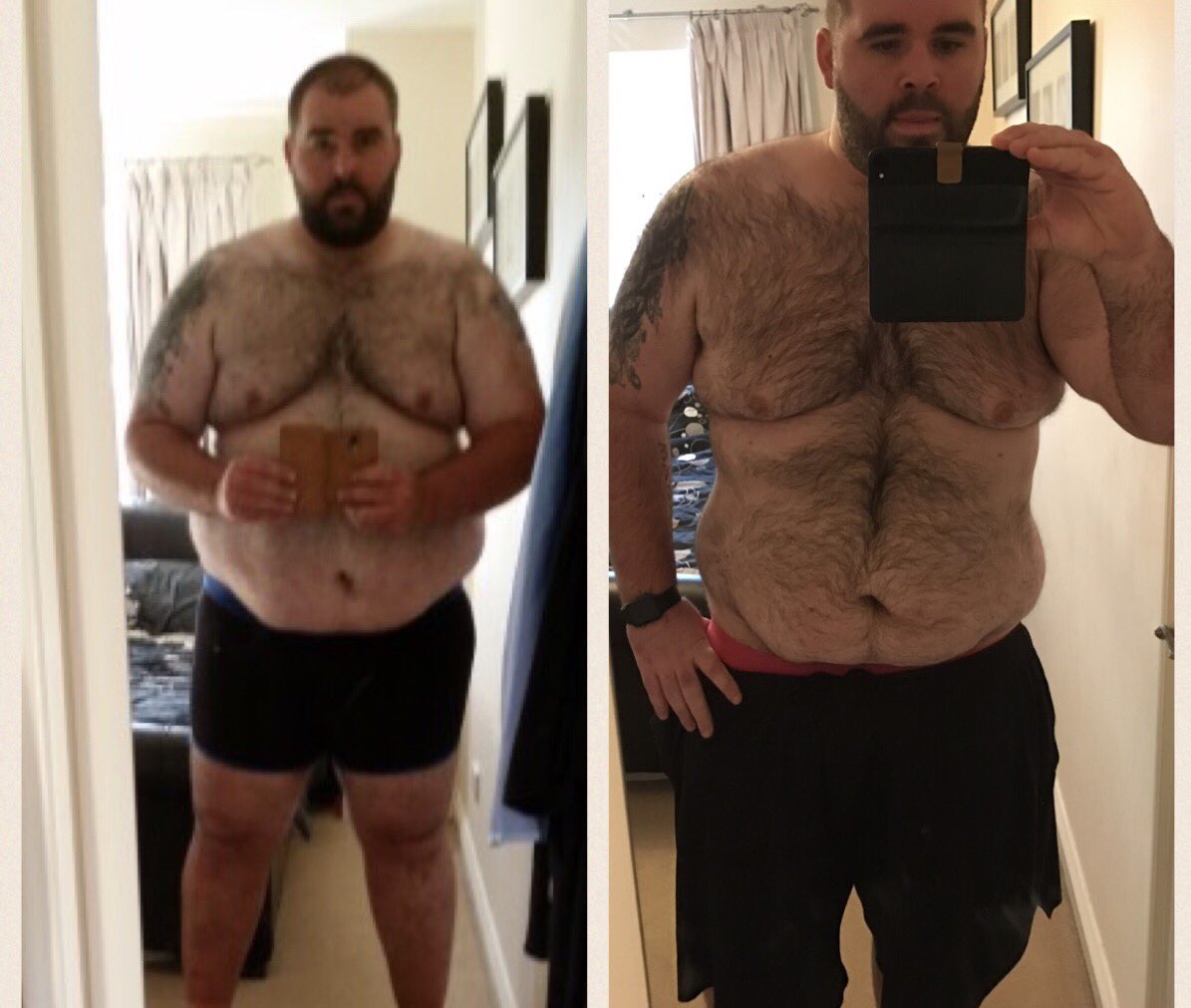 Fat2Fit12's tweet photo. 5 months difference between pictures on #cambridgeweightplan @CambsWeightPlan and #couchto5k and #gym #exercise #running #weightloss https://t.co/JYPYhaYkkD
