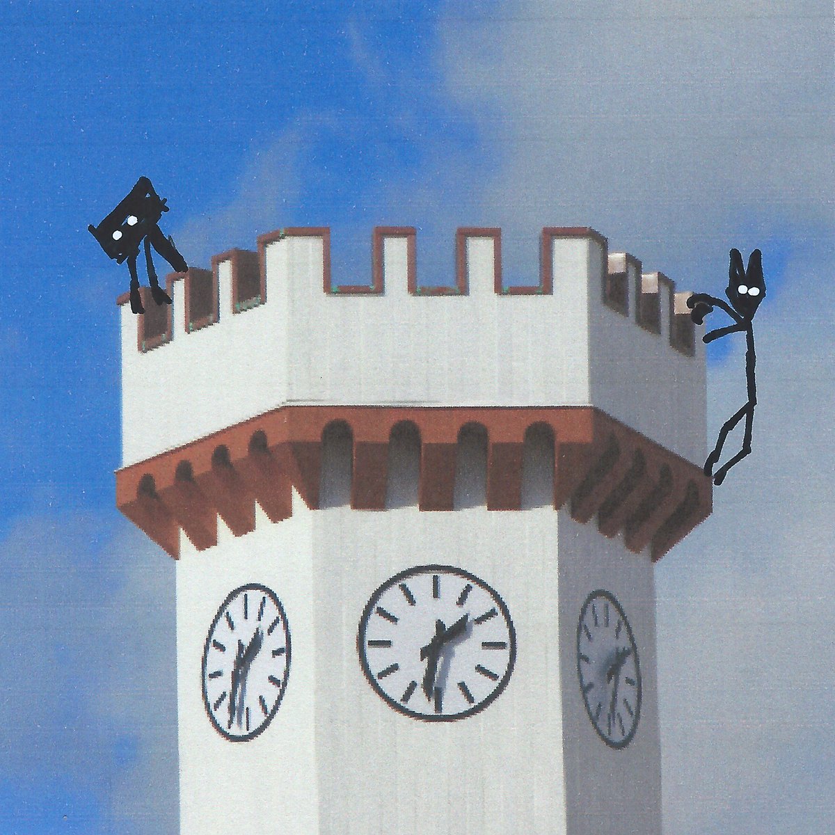 TheLittleFears's tweet photo. Clock - In which Ariel elopes. #humor #iction #illustration 

https://t.co/MudeEydTkl https://t.co/V4We84Rabf