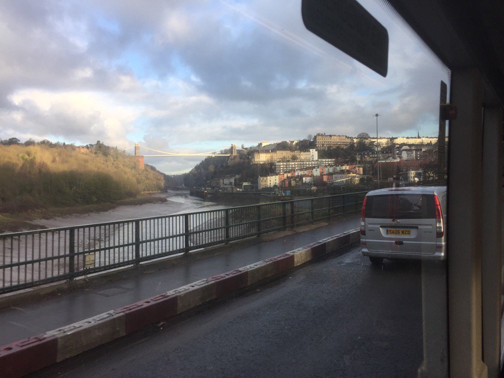 A rare chance to experience the Bristol rush hour on my way to the INCOSE UK Council meeting today.  #incoseuk