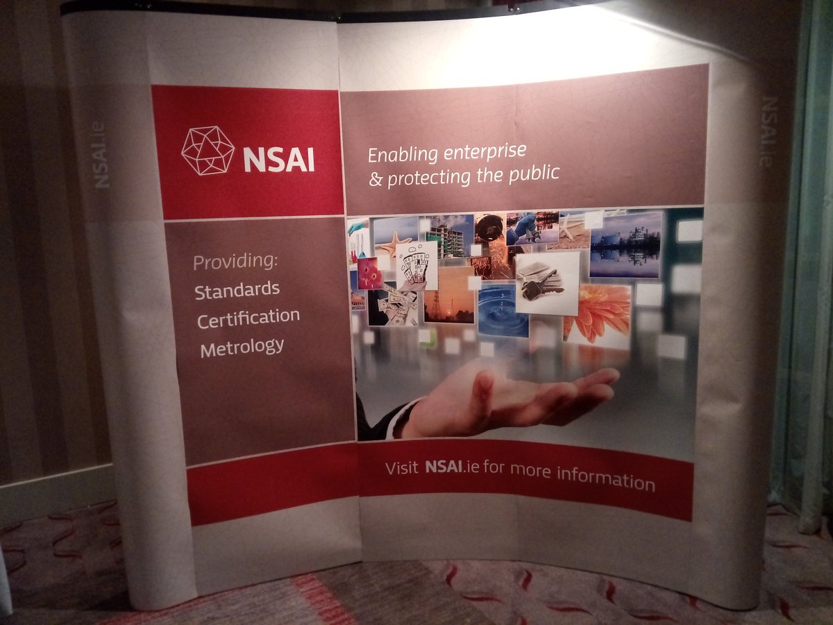 NSAI_Standards's tweet photo. We're expecting 150 delegates to attend this mornings #NSAIroadshow in #Cork. Case studies from @ZenithIre &amp; #MMDconstruction #ISO90012015 https://t.co/mmiK0xPwq7