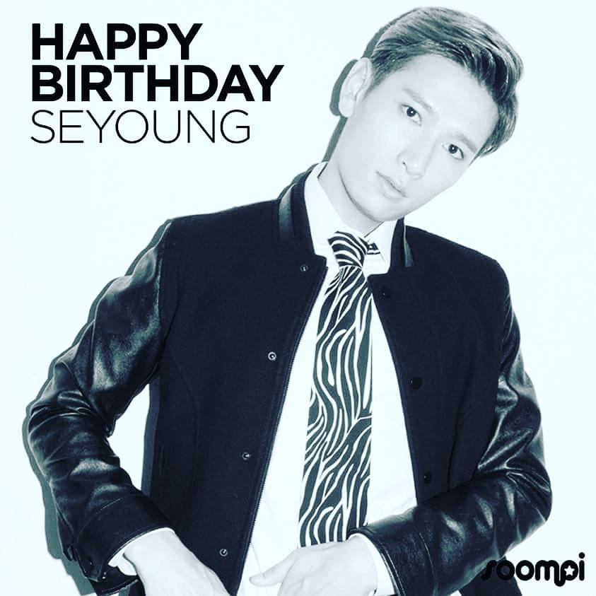 ninlexM's tweet photo. Happy Birthday to our beloved and handsome SEYOUNG hope you will be happy in your days..😀😀🎂🎁🎉🎊 https://t.co/ZW32QVqKKI