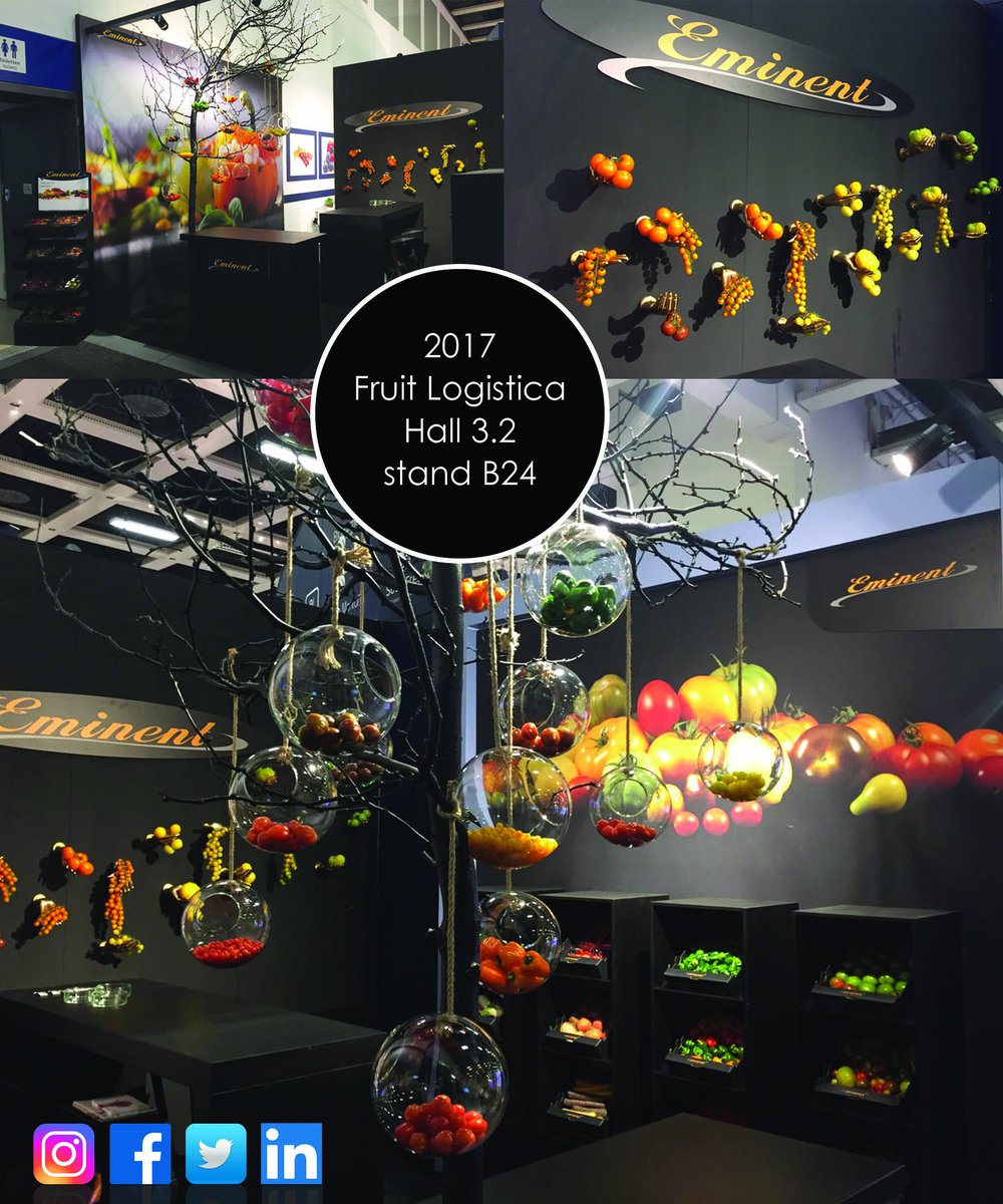 FRUIT LOGISTICA 2017 Hal 3.2 stand B24! #artofcreation