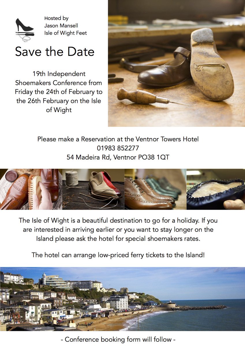 Iwfeet's tweet photo. wanna be with us at the 19th shoemakers conference? there are still places available :) ask us for more informations if you are interested!! https://t.co/2zYKgLdzdU