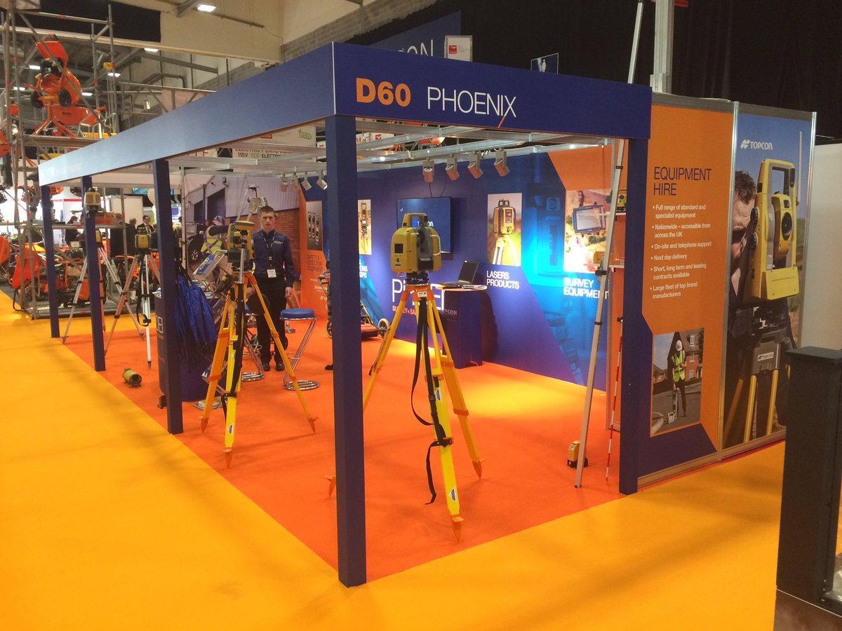 The <a href="/Phoenix_SSE/">PhoenixSurvey&Safety</a> stand is ready! Welcome to <a href="/ExecHireShow/">Executive Hire Show</a> 2017! #survey #hire #lasers #scanning