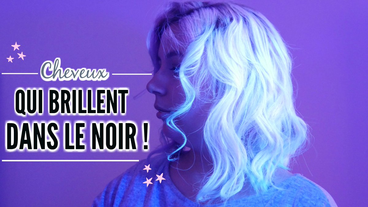 🌟 NOUVELLE VIDÉO 🌟
Mes cheveux brillent dans le noir ?!
youtu.be/cxWTkoX_YIU