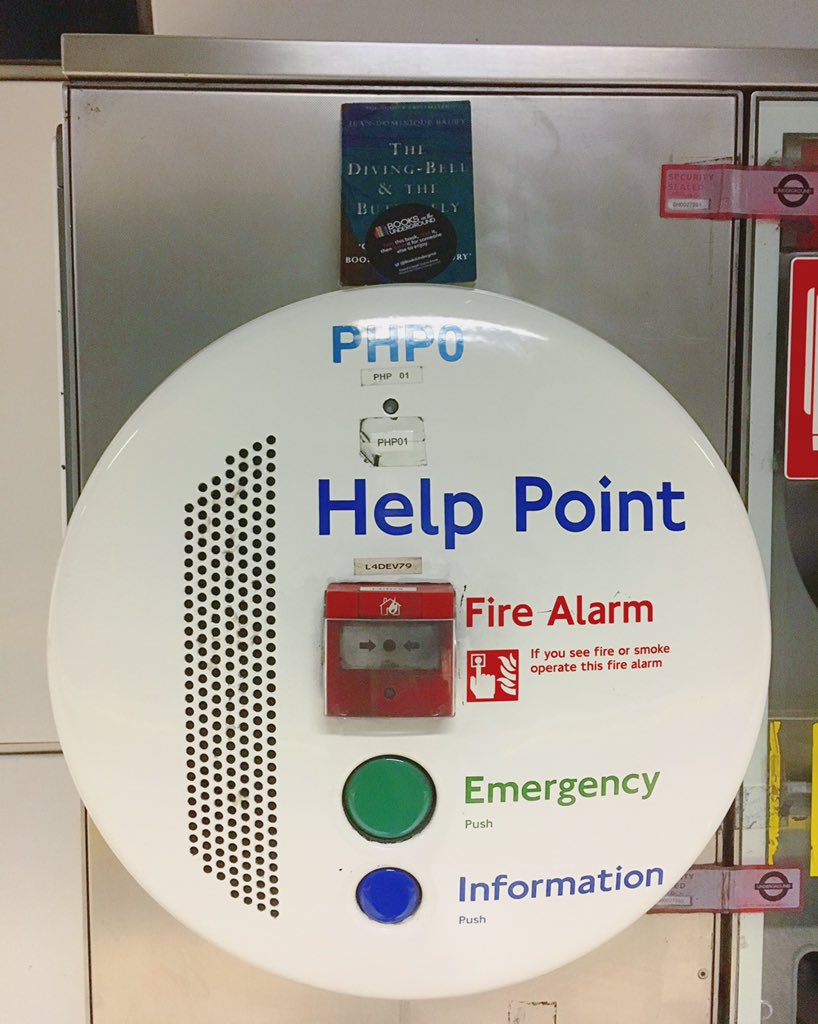 melanieluff's tweet image. Got my @BooksUndergrnd stickers. So awful at letting go of good books so I've been buying my faves at charity shops. #booksontheunderground