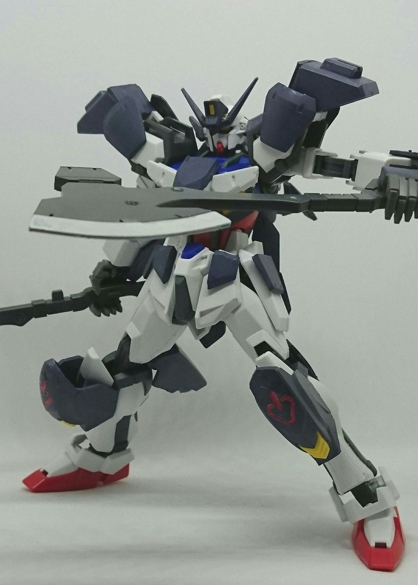 ティーツウニ 俺ストライク3号機ストライクガンダムバルバインでたぁ 今回は格闘機という事で武器は斧のみ 名前はバルバトスとアインから ガンプラ ガンプラの画像貼るとrtされると聞いて