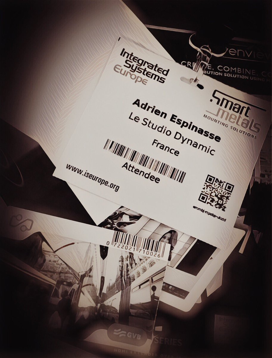 LeStudioDynamic's tweet photo. //10h56// retour au bureau apres une belle journée sur l' #ISE #amsterdam #eventprofs #innovation #nouvellestechno https://t.co/jPRPpUk0nZ