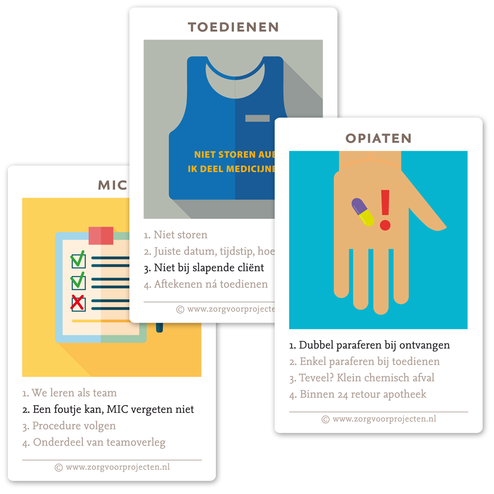 Kwartet! #medicatieveiligheid op een speelse manier. Mag ik uit de categorie toedienen: "niet storen"?#kwaliteit wqd.nl/GHsv