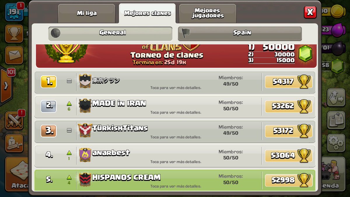 Cuando haces las cosas bien y ya nos ponemos 5 del mundo. Orgulloso de todos los Creamers! ⚔️🔝🔥🐝 #elobjetivoeslacima <a href="/CREAMCOC/">COC CREAM</a>