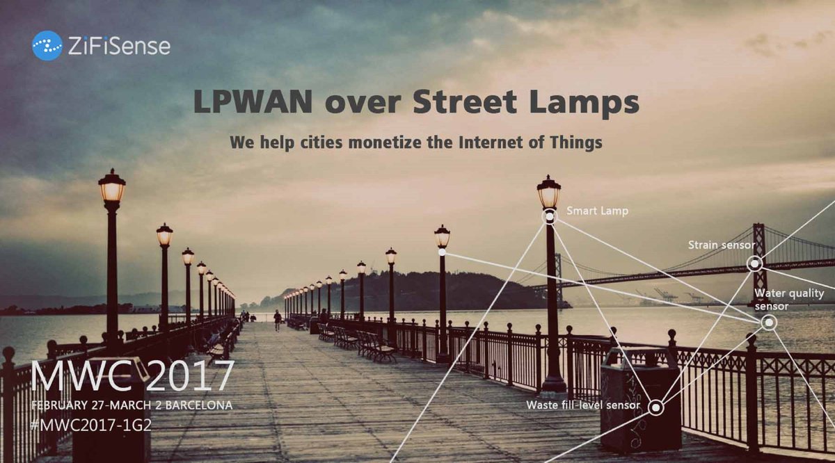 Don't miss us! We will be at #MWC17, Barcelona, booth 1G2, from  27 Feb till 02 Mar. See you there!  #IoT #LPWAN zifisense.co.uk