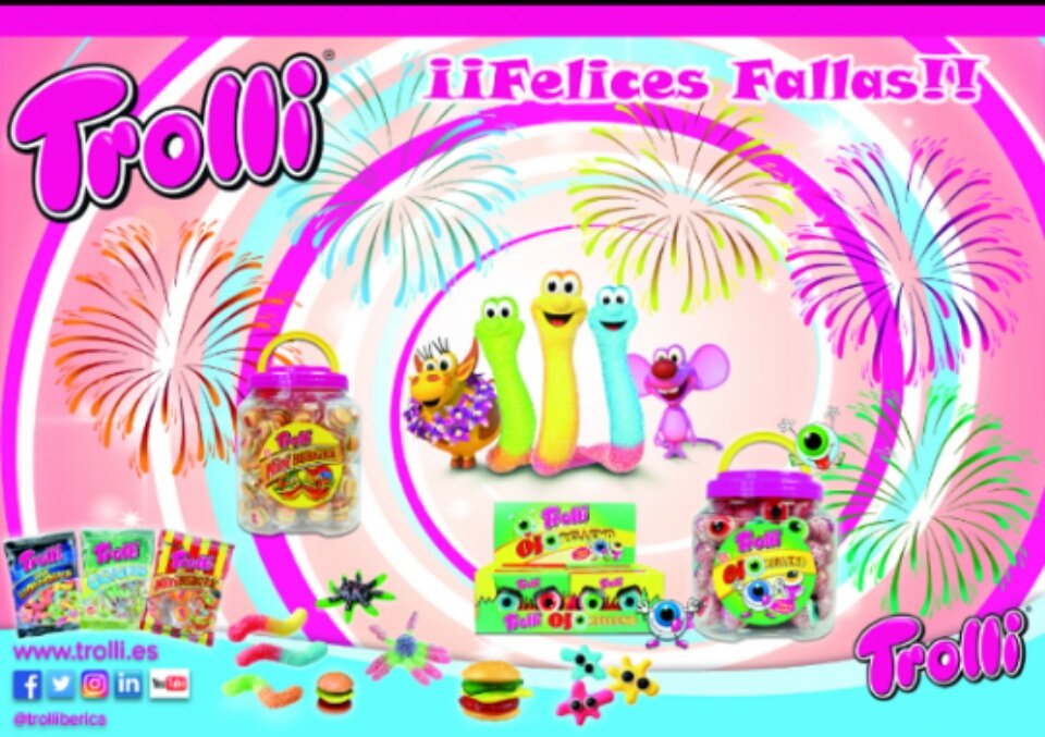 FallaCedro's tweet image. Gracias a @OnzaDulces  y @trolliberica  que patrocinan el Carnaval de Falla Cedro el día 18 de febrero!! #Chuches #FallaCedro #Endulzados