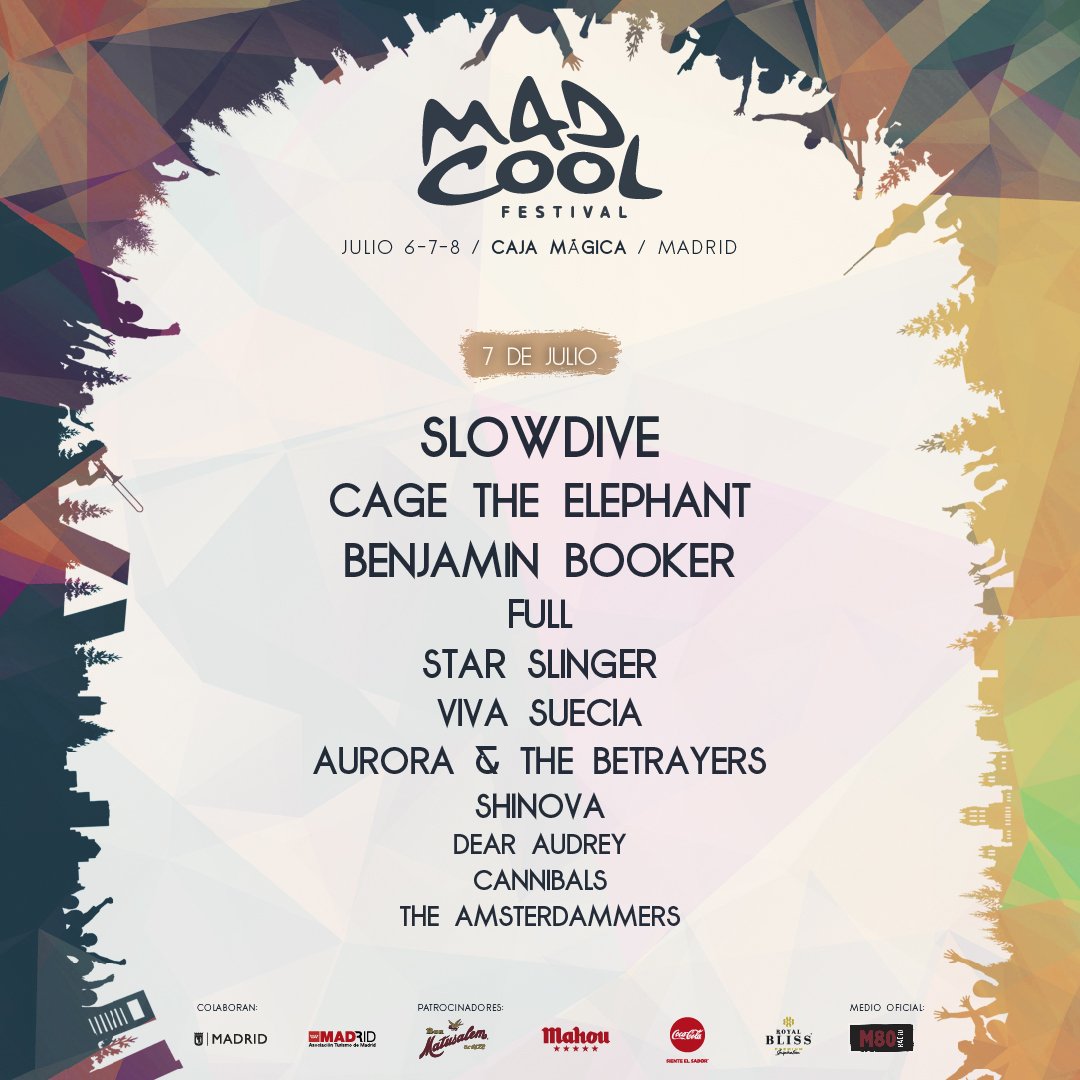 Mad Cool Festival 2017:  Ryan Adams, Wilco, Dinosaur Jr, Kurt Vile... y Rancid! - Página 17 C4ItUurWYAEGBrl