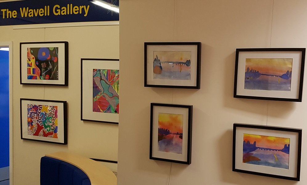 Great new art on display in the Wavell Gallery.  Please pop-in and have a look!
