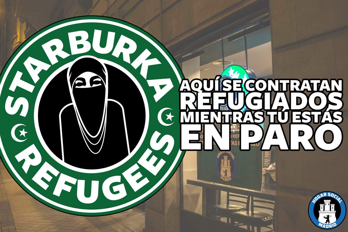 nxcho_nvz's tweet photo. 10.000 empleos para refugiados teniendo España un 23% de paro. #Starburka #LosEspañolesPrimero https://t.co/WcSFUYp4MZ