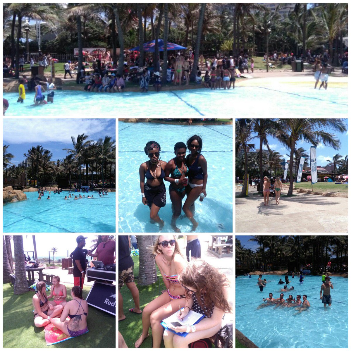 Varsity_College's tweet photo. VC Durban North's Wet 'n Wild Fun Day at uShaka today. #VarsityCollege #VCOWeek17 #VCBN https://t.co/HWAl8GoleN