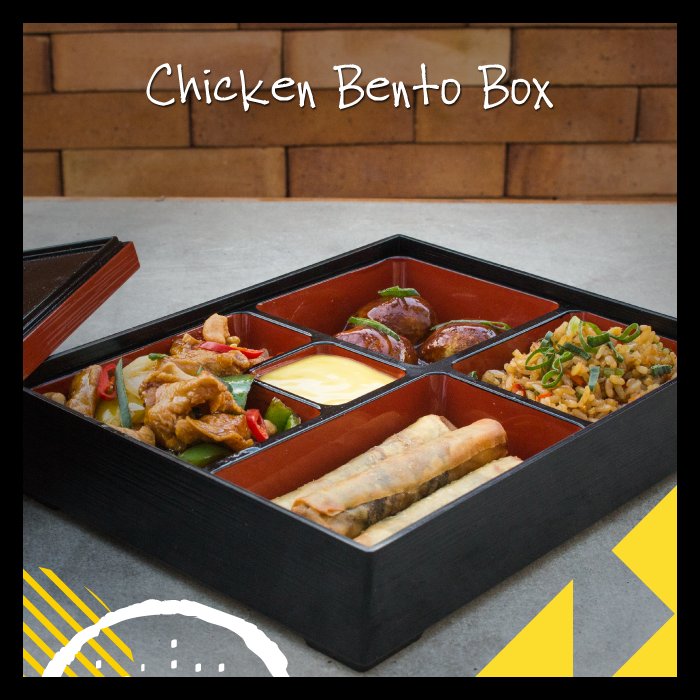 LemonBistro's tweet photo. Looking for a change? Chicken Bento Box is the perfect choice for today’s lunch 
Reserve at 065939371 https://t.co/CJhJCRmmTG