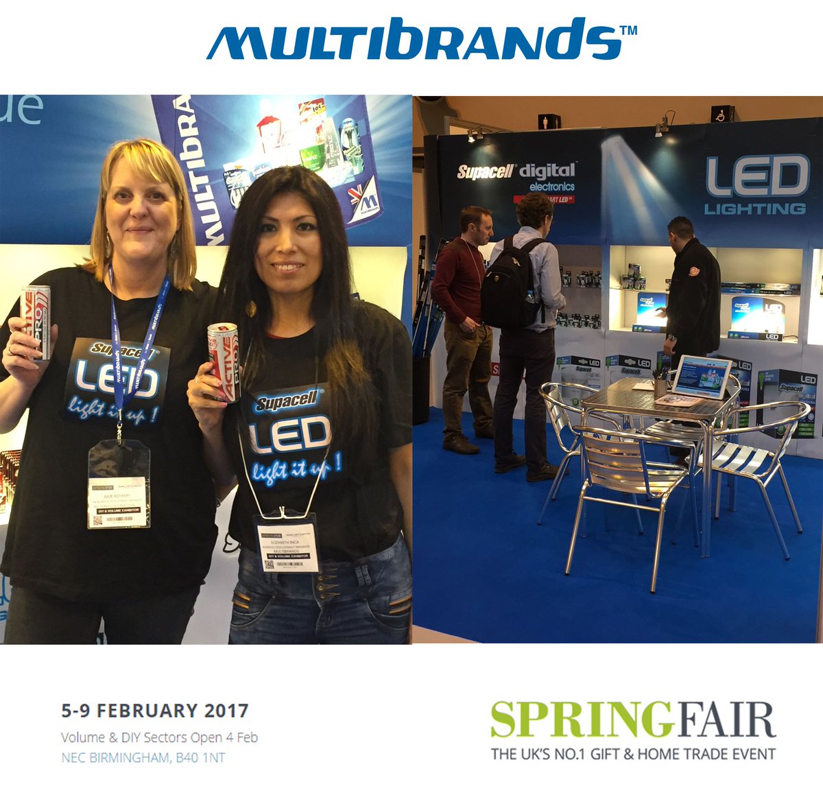 MbiSupacell's tweet photo. We only have 2 more days left at the #SpringFair, so make sure you drop by and check out our new products! You can find us at stand 12L24 :) https://t.co/9CiMX46uXT