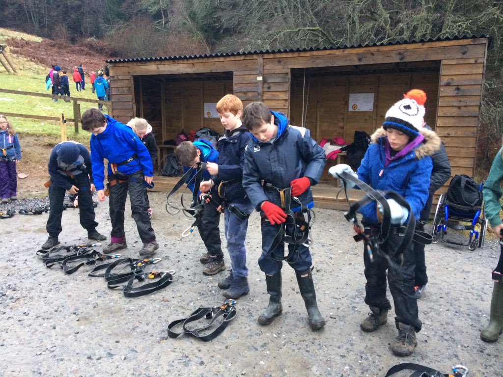 lasswadecamp's tweet photo. Harnessing up this morning for climbing and abseiling #harnesstime #firstactivity https://t.co/ydjylODSLz