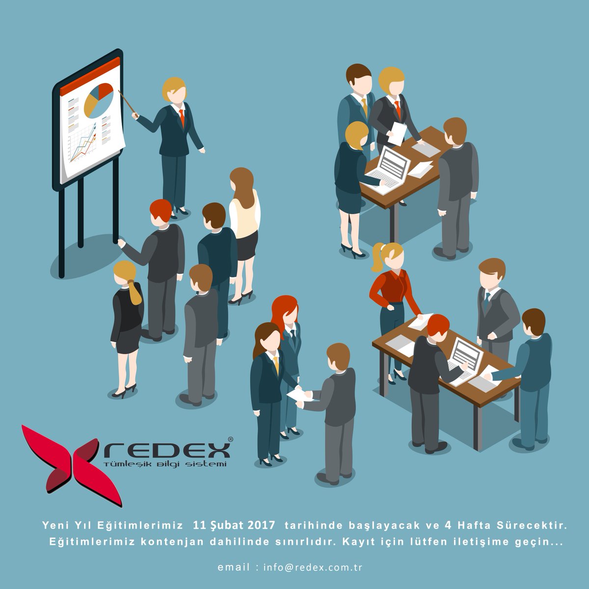 redexerp's tweet photo. Eğitimlerimiz başlıyor...

11 Şubat Cumartesi Saat: 12:00-14:00 arası tüm müşterilerimiz davetlidir. https://t.co/AtAzGTclN6