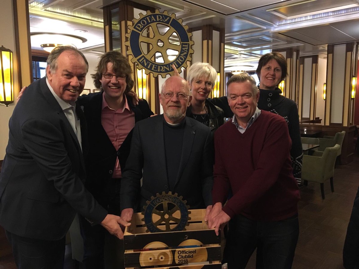 De 4 Leeuwarder Rotary Clubs lid van Club 2018! ROTARY SUPPORT CH2018,  en steunt zo de organisatie van Culturele Hoofdstad 2018.