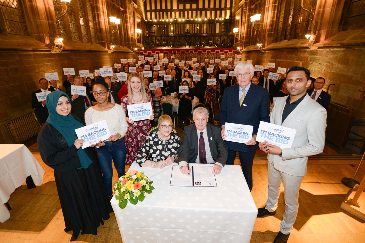 Its Official: UK City of Culture: Coventrys bid begins <a href="/coventrycc/">Coventry City Council</a> <a href="/warwickuni/">University of Warwick</a> <a href="/covcampus/">Coventry University</a> <a href="/WaspsRugby/">Wasps Rugby</a> are you ready? goo.gl/eaKsXK