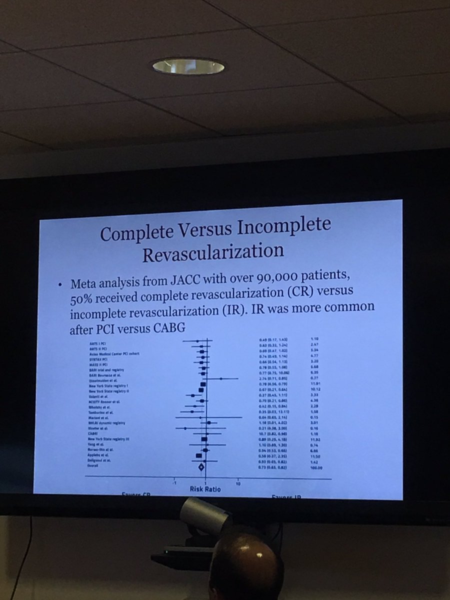 DrSheilaSahni's tweet image. Rabbani: Rationale and Patient Characteristics for  #CompleteRevasc #ComplexPCI #UCLACHIP @UCLAHealth @DrSethdb @olcayaksoymd @willsuh76