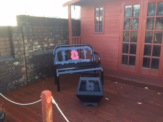 Forces_Support's tweet image. The guys have just provided another Bench & Fire Pit in Wales to a Family of Fallen Hero. #LESTWEFORGET
