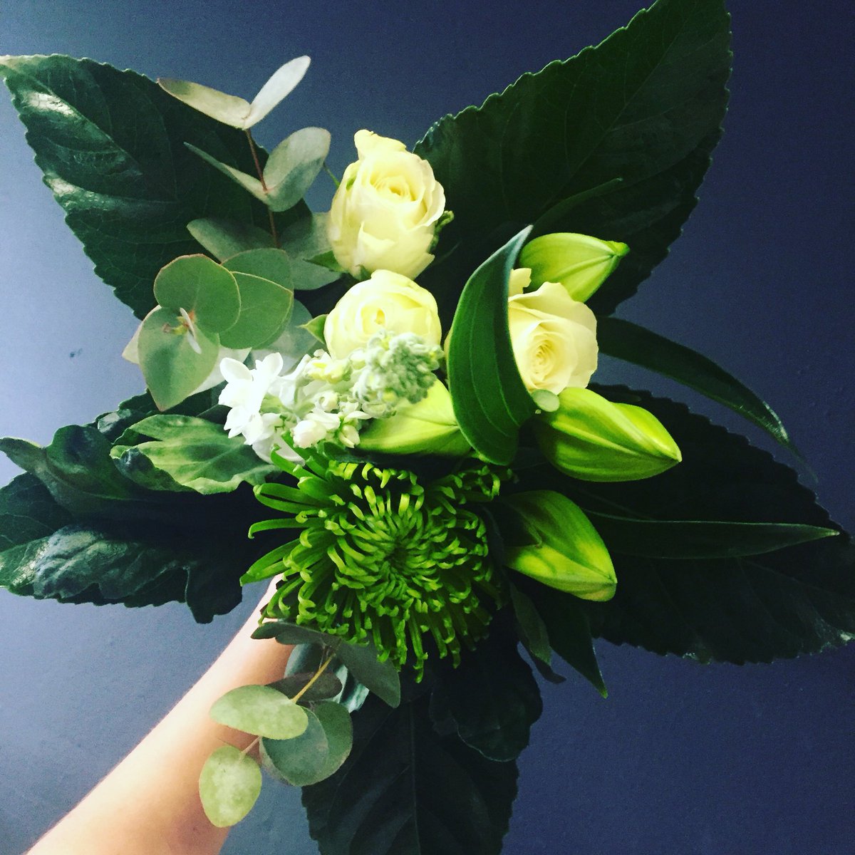 ZimeDesign's tweet photo. Beautiful white and green bouquet £20.00 #flowersoftheday #zimedesign #picoftheday #valentinesday #valentineflowers https://t.co/rYpTU4pViZ