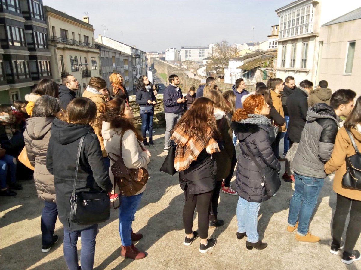 CarlosOrozaCIFP's tweet photo. Remata actividade de #CSALOX cunha visita guiada pola fermosa cidade de #Lugo e ao espectacular hotel monumento #PazodeOrban #formacion https://t.co/vtd3S05NVR