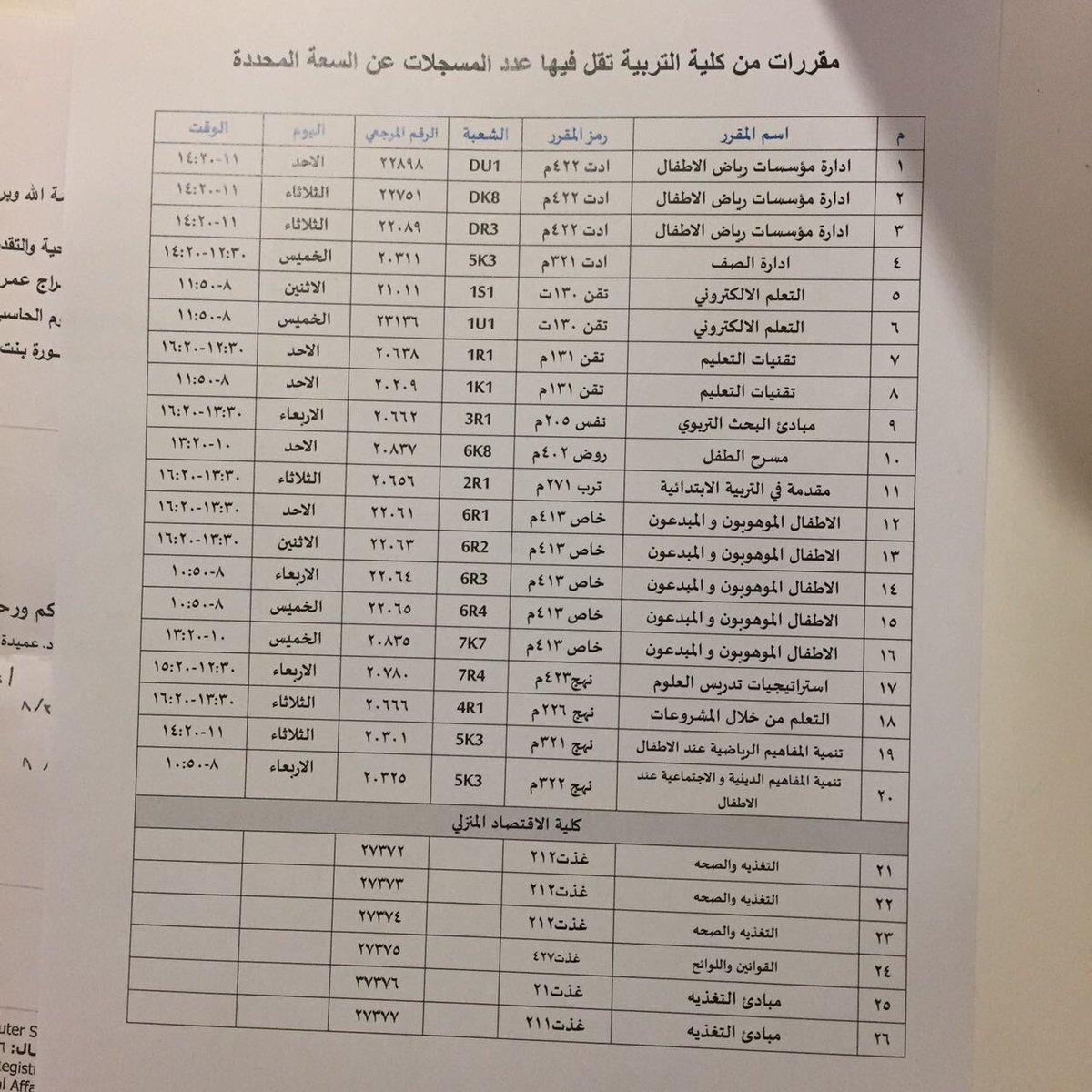 PnuClt's tweet photo. مواد حرة باقي فيها مقاعد #pnu #clt https://t.co/NoFoVLf9wW