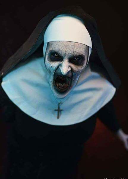 #creepy #scary #horror #theconjuring2 #nun