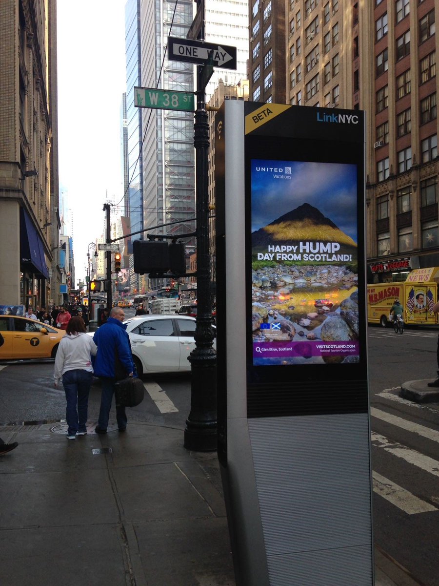 posterscope_usa's tweet photo. #Happyhumpday from @VisitScotland! #DOOH
https://t.co/j6FgyWcpGi https://t.co/Ervt6JsC6O