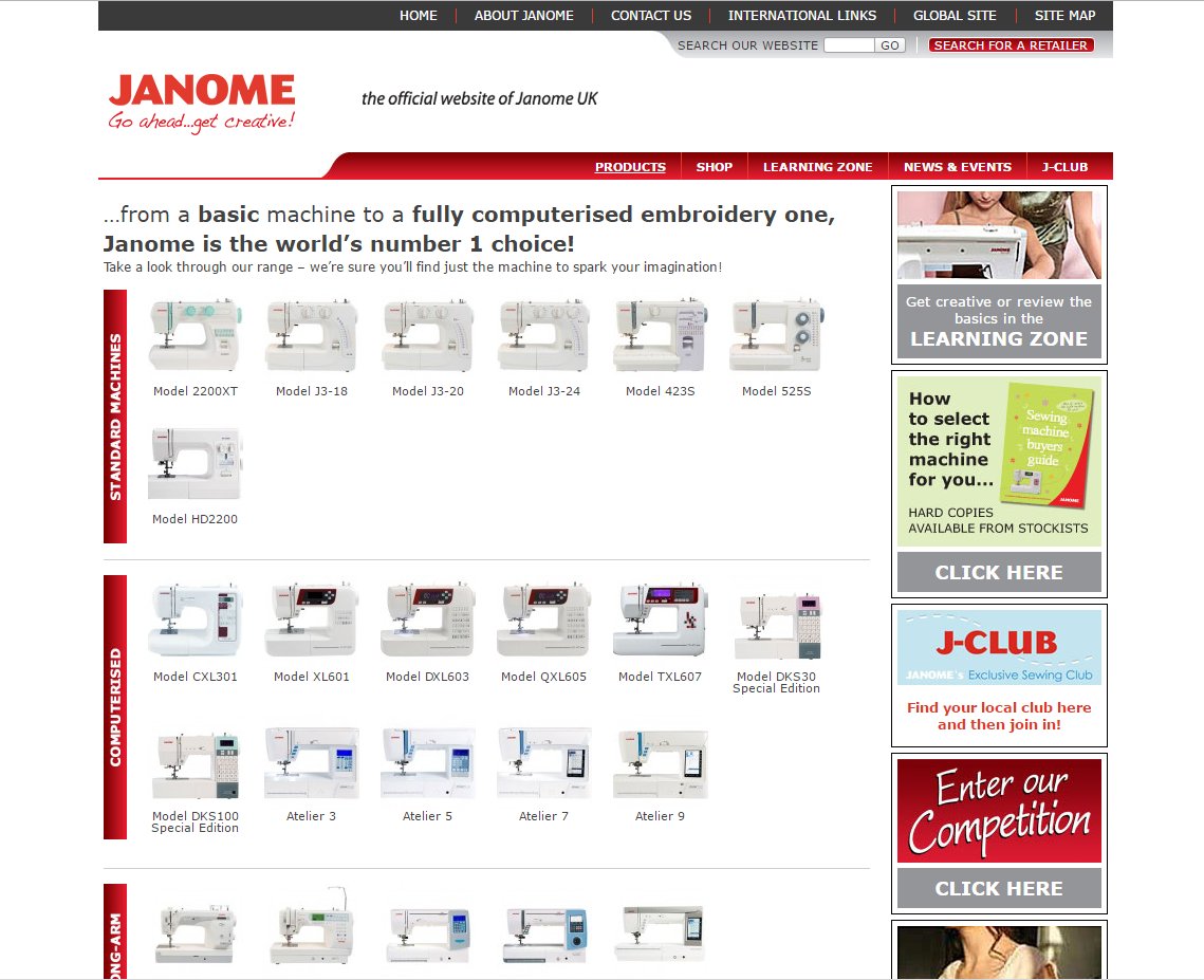 JanomeUK (JanomeUK) Twitter