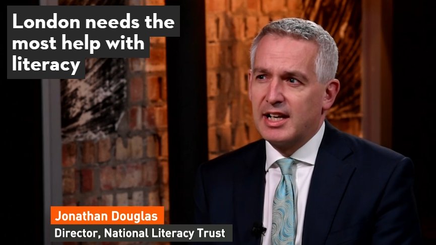 Literacy_Trust's tweet photo. Watch our Director @JDLiteracyTrust discussing the #LiteracyScore on @LondonLive: https://t.co/uFspknqykh https://t.co/hc97gqhYrv