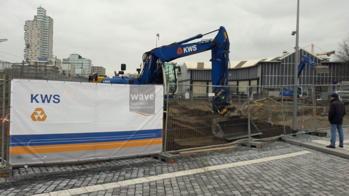 KWSRoosendaal's tweet photo. Stationsplein fase 3 en 4 Spoorzone Tilburg in volle uitvoering. @gemeentetilburg https://t.co/aGZwJNX7jo