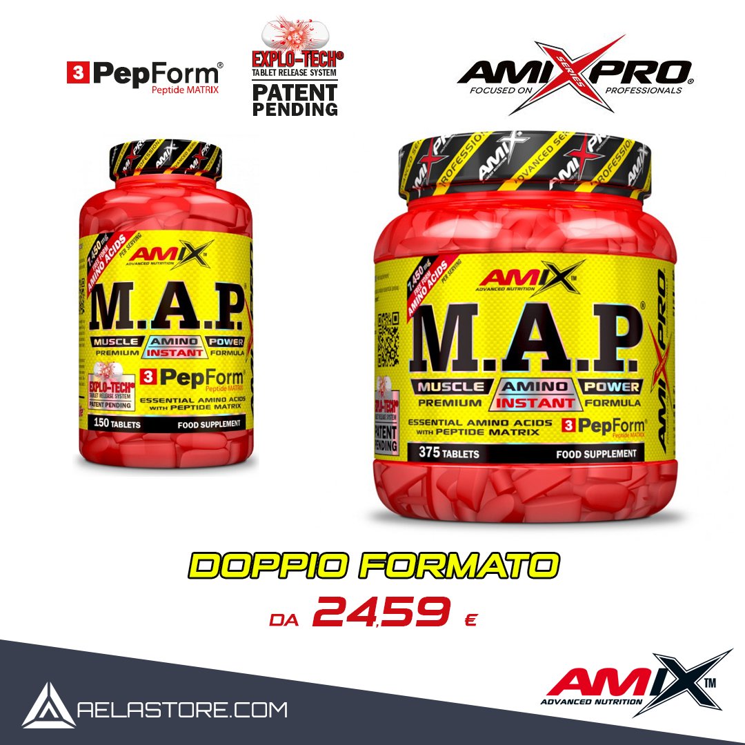 Aelastore's tweet photo. Novità "#Aminoacidi #Amix M.A.P. - Muscle Amino Power": Qualità e convenienza imbattibile. Consulta le informazio.. https://t.co/4l6ogo0vPv https://t.co/VhEnvQFJpd