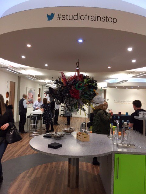 CaunceOHara's tweet photo. .@AdrianStewart2 is in the @studiovenues building attending the Equity #Crowdfunding Event from @TechNorthHQ #studiotrainstop https://t.co/gQtyE3UTqZ