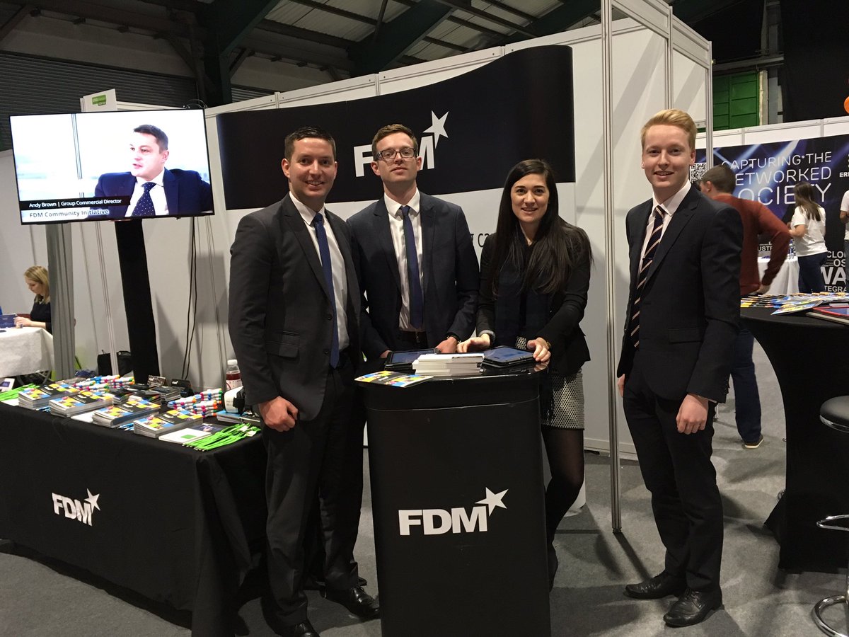 JefferyLovejoy1's tweet photo. We are @gradireland career fair #FYI pop by and ask about tickets to our #networking event tonight @FDMGroup #fdmcareers https://t.co/vP5gDAuGRv