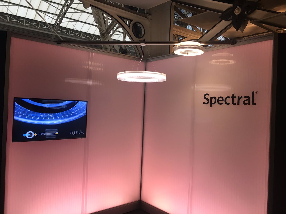 surfacethinking's tweet photo. Don't miss @SpectralByRIDI beautiful light installations as they have moved from stand LS360 to 509!! #SDS17 https://t.co/RwqvR4kgcg
