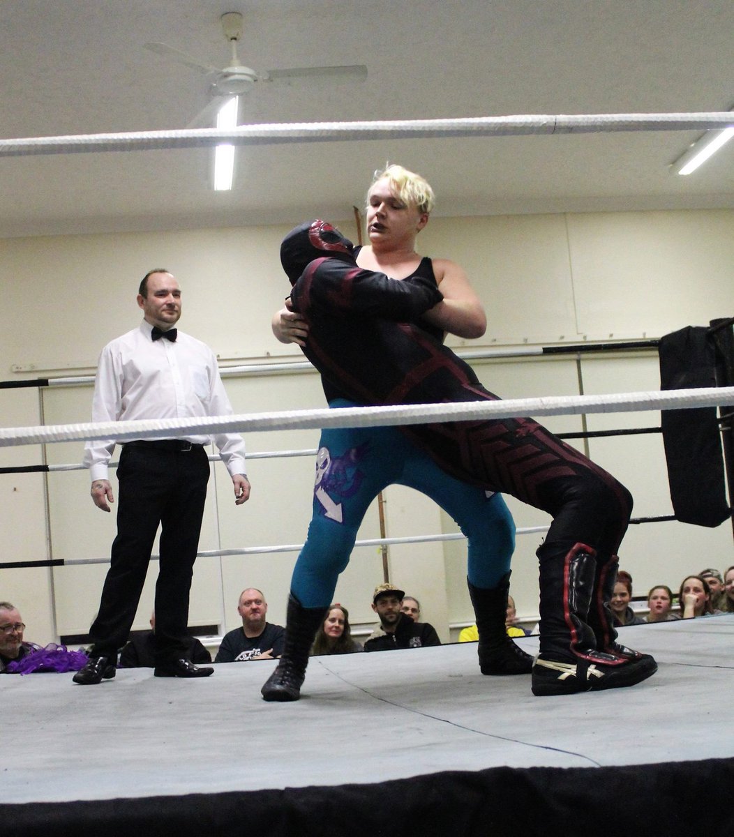 RyanRichardswaw's tweet photo. So @WAWVillman and @MitchellStarr93 when's the date? #romance #pulled #mitchellstarr #villman #waw #charity #wrestling #waw https://t.co/OvKR3V4C2q