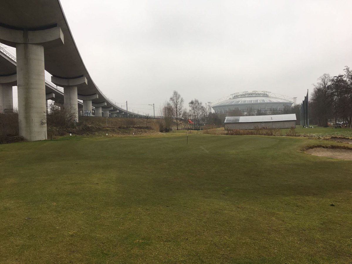 Renovatie fairways <a href="/amsterdamoc/">Amsterdam Old Course</a> #golf #renovatie