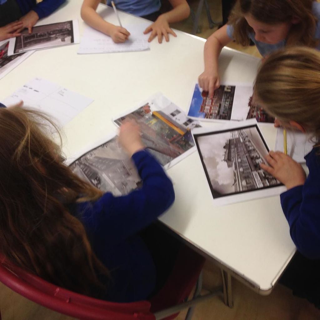 archive_artist's tweet photo. Enquiring minds, young people exploring photos from George Street Collection @sthlibrariesandarts #throughthelens #… https://t.co/gQrfzEJwKw