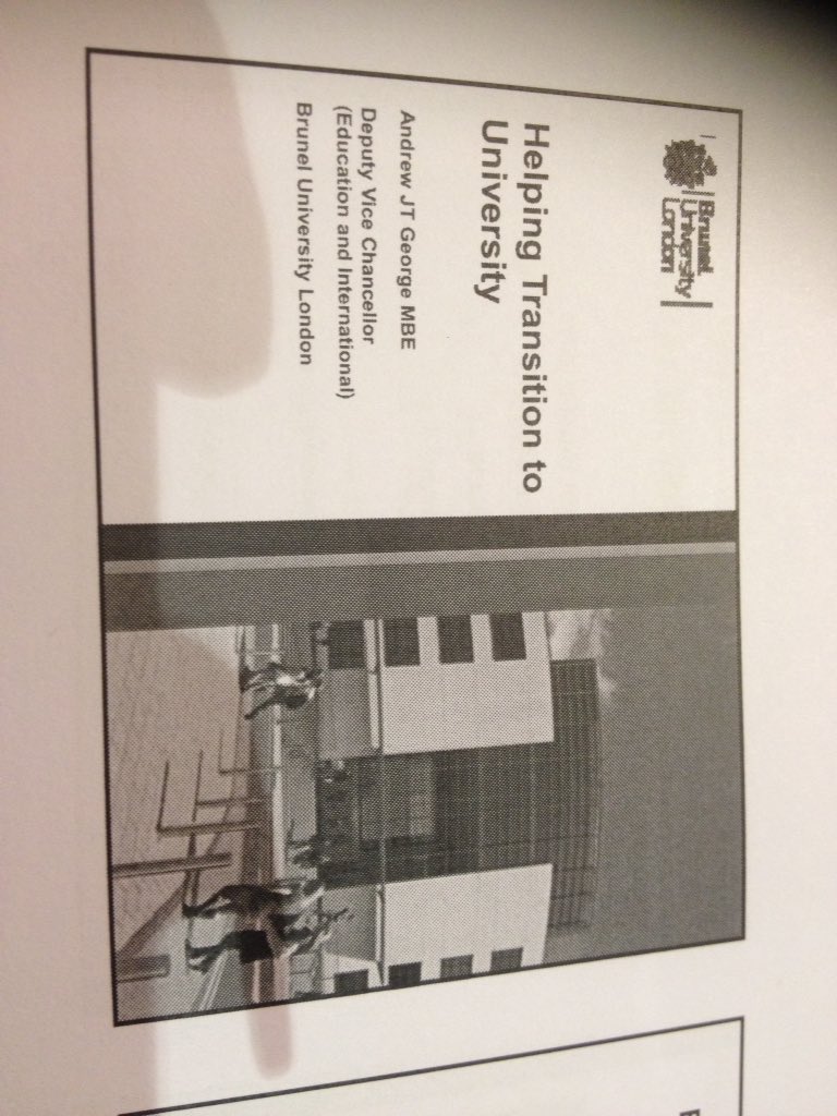 JoanOMahony1's tweet photo. @ProfAGeorge Brunel presenting their very informative @HEAcademy funded work on transitions to university #StudentRetention #capitaconf https://t.co/bfHrMXxVPf