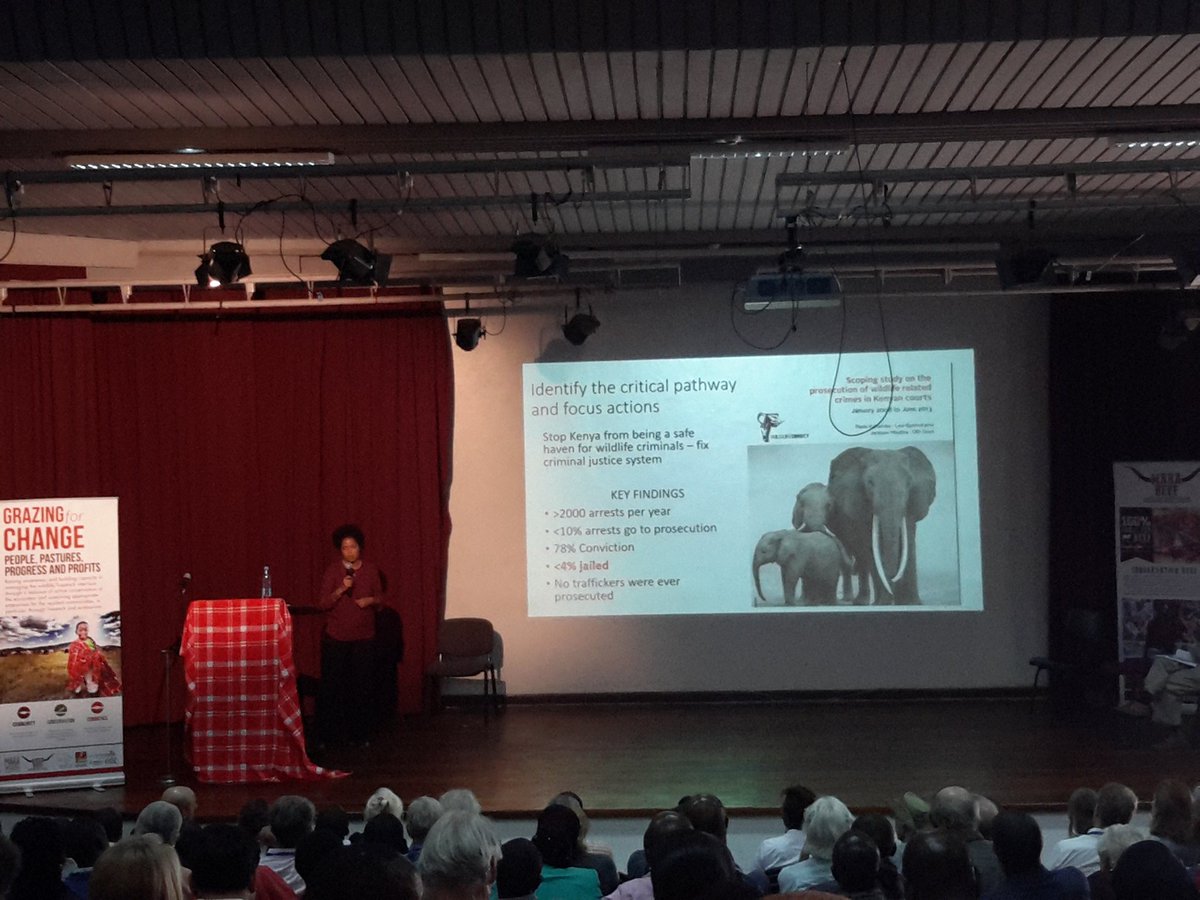 wildlifediseAME's tweet photo. @paulaKahumbu : The judicial system has a critical part to play in efforts to conserve #wildlife in Kenya @WildlifeDisease #Grazing4ChangeKE https://t.co/MD8DrsdX3Y